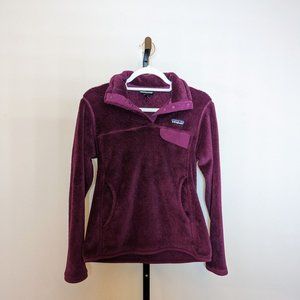 Patagonia Synchilla Purple Snap-T Fleece Women's Small